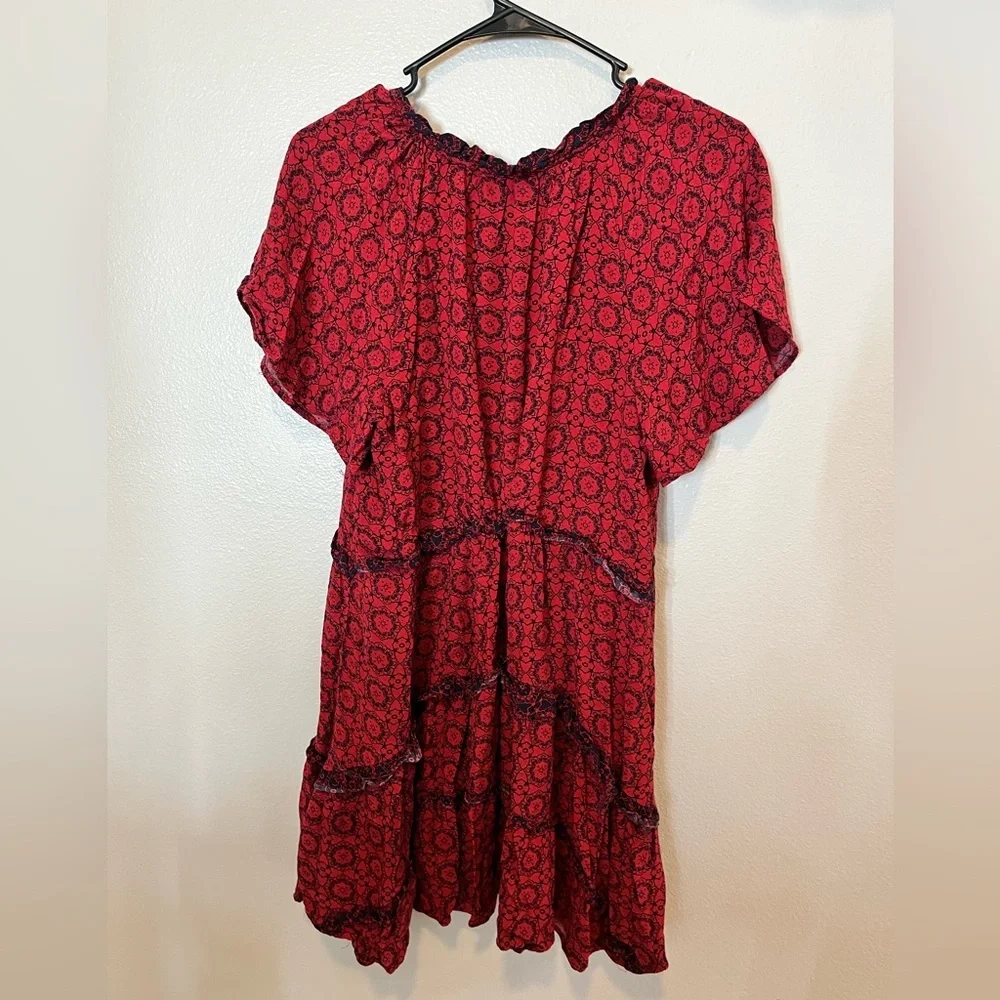 Anthropologie By Robin Tiered Dress M - Picture 7 of 7